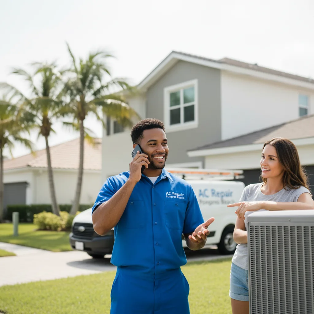 AC Repair Pompano Beach customer support in New Lisbon